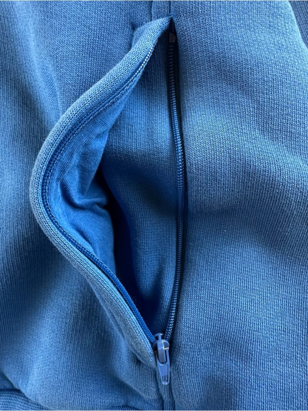 Lacoste Blue Full-Zip Performance Jacket - Picture 2 of 10